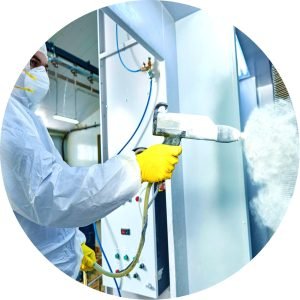 צביעה בתנור