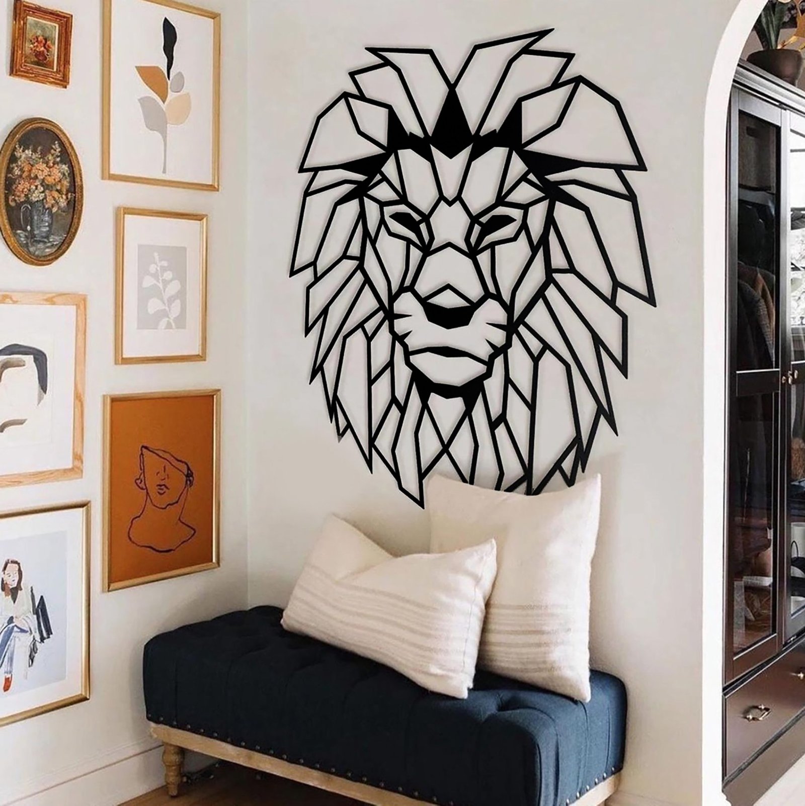 Lion Head Geometric_1