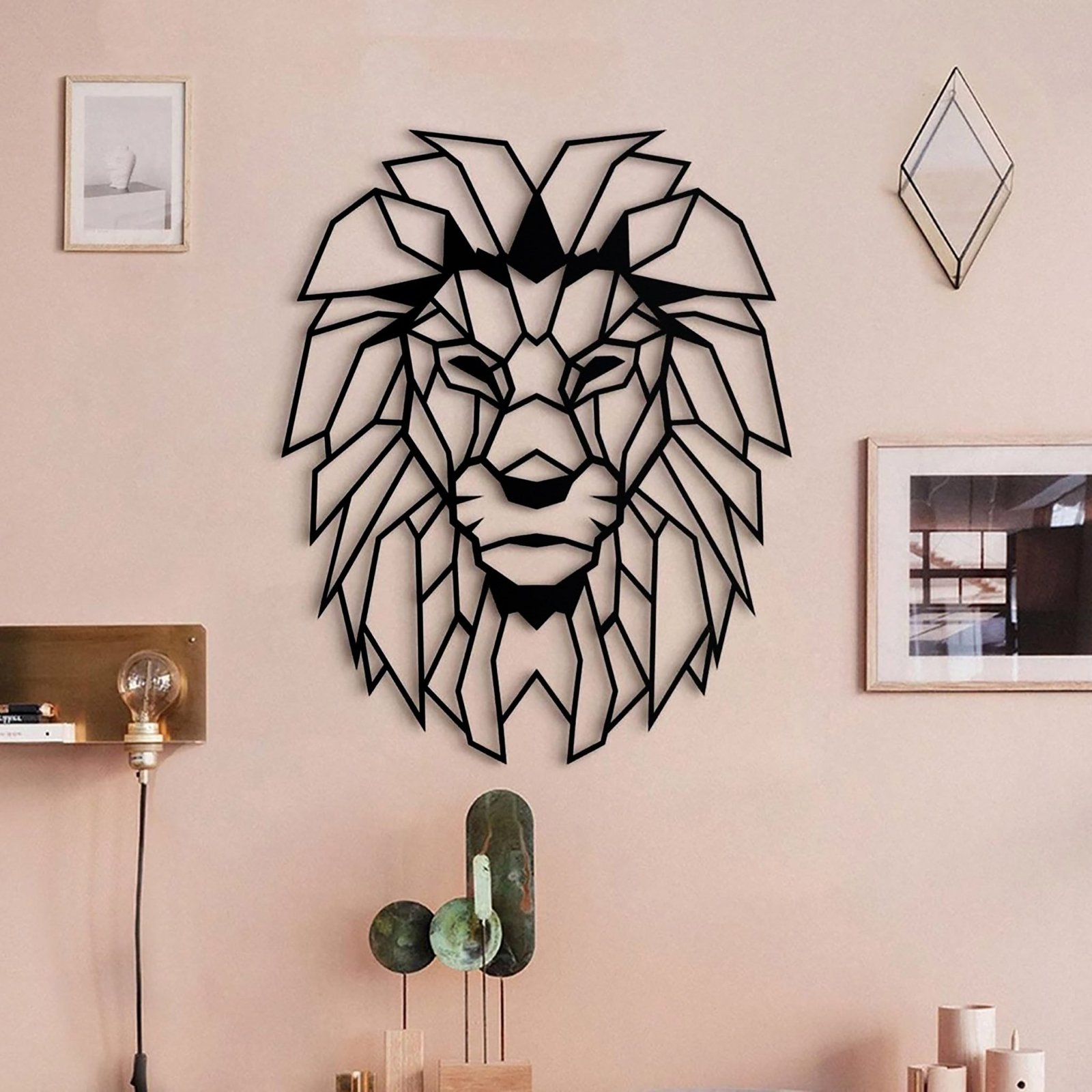 Lion Head Geometric_4