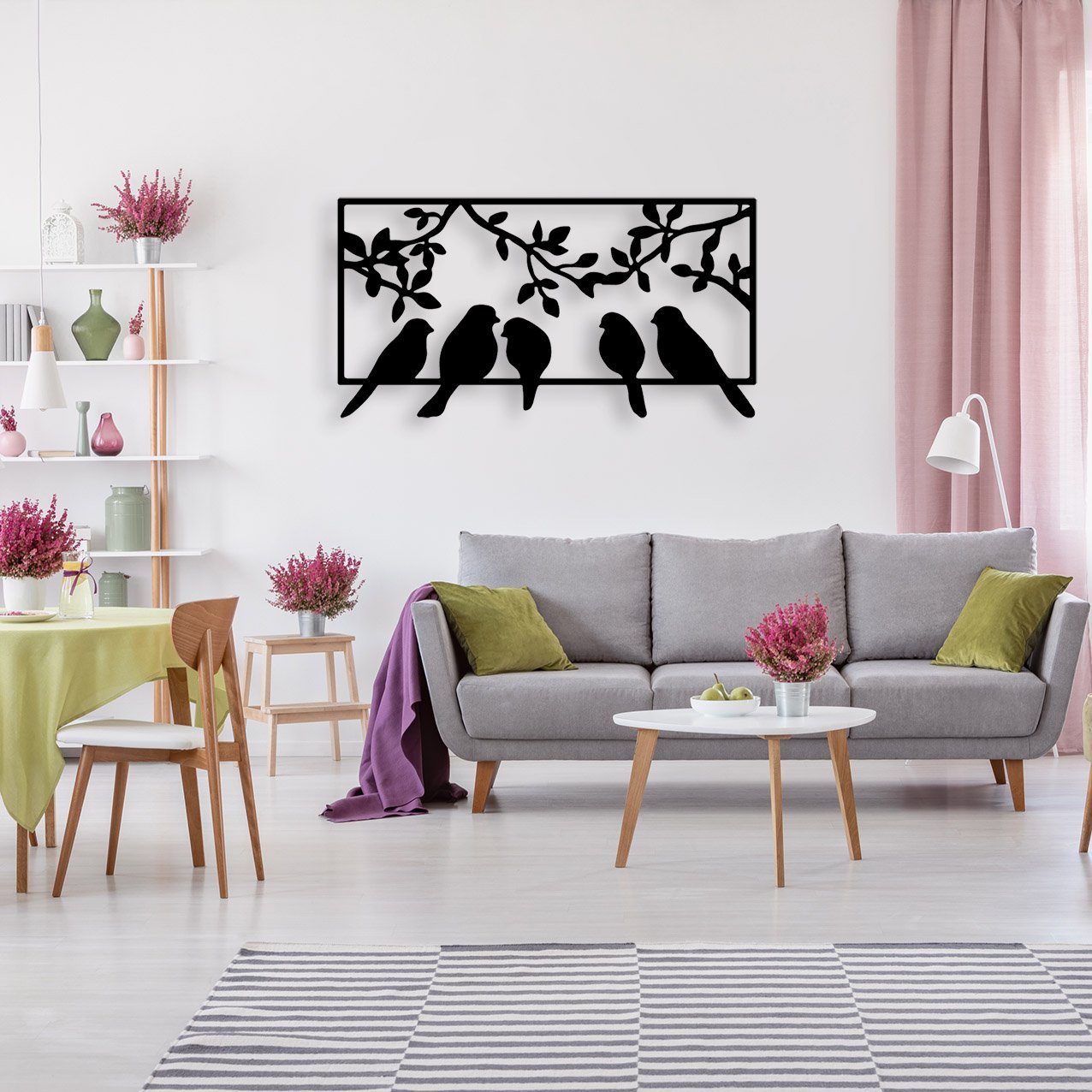 Birds Sitting on Windowsill_2