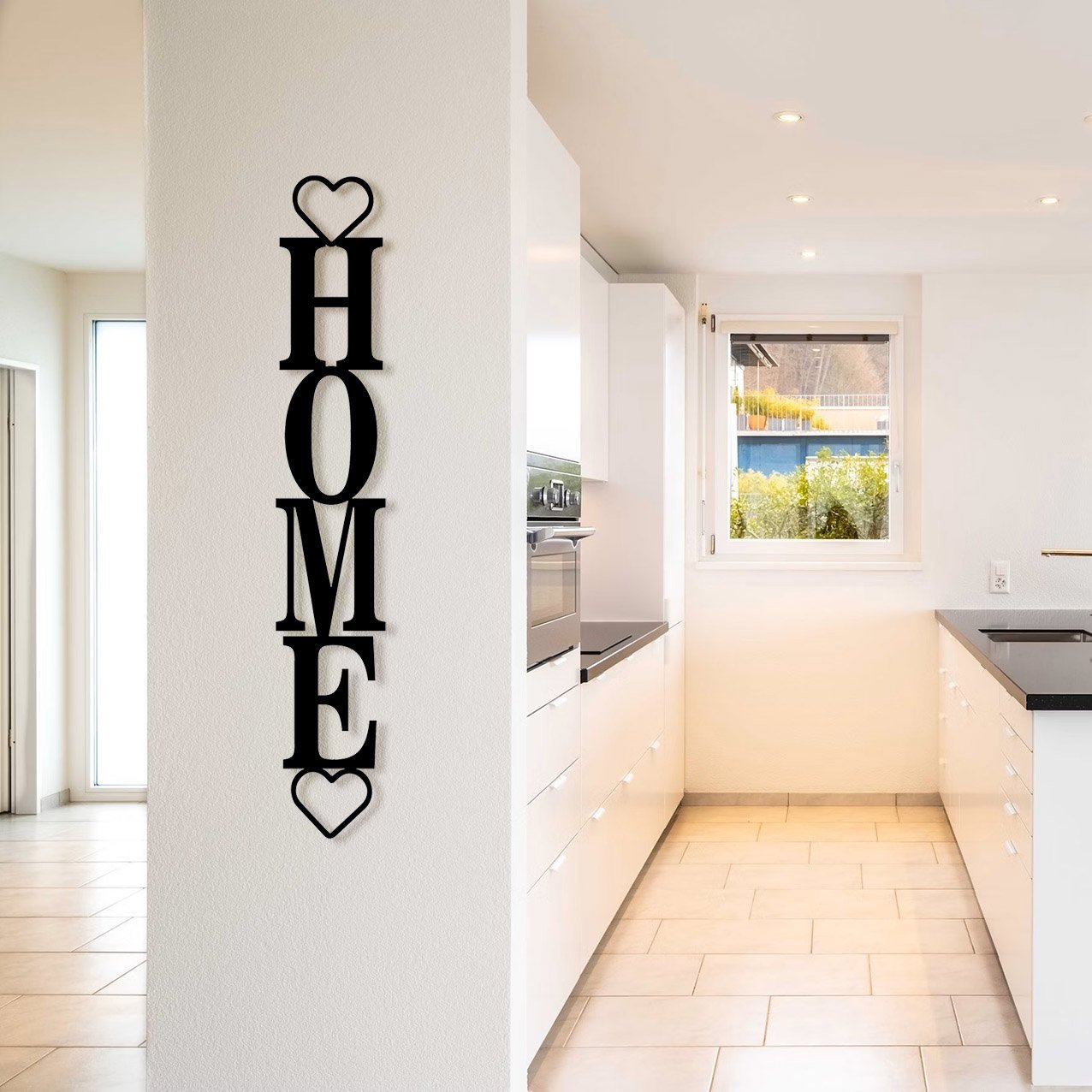 Home Sign Vertical with Hearts_1