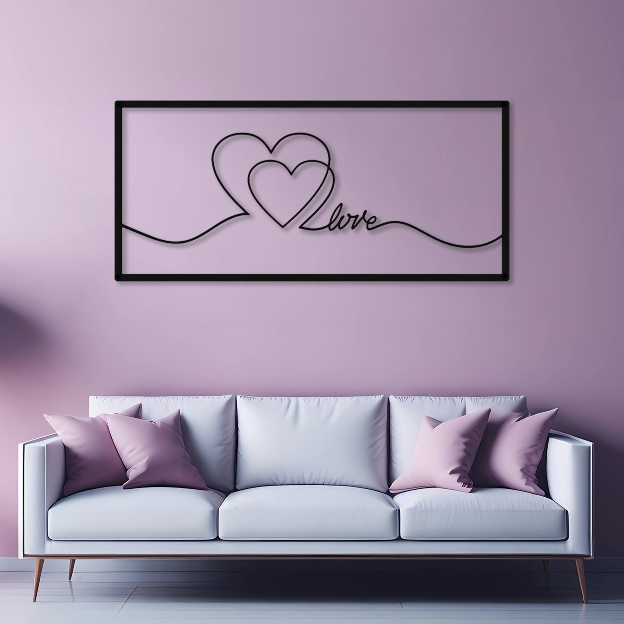 Love Hearts Line Art_4