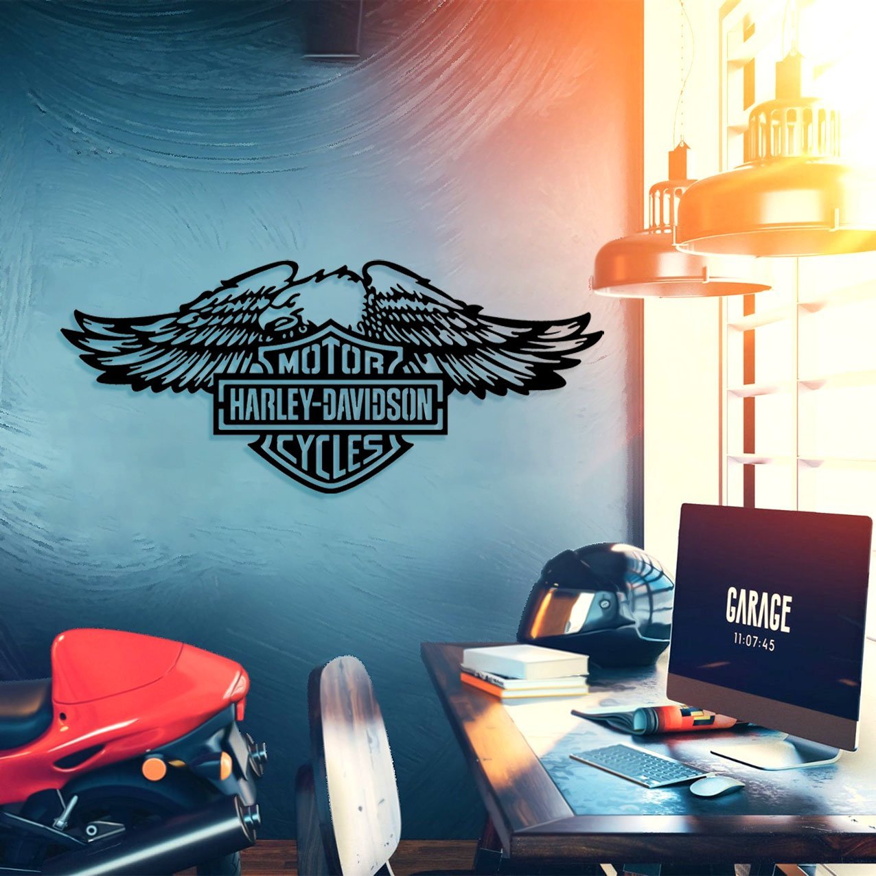 Harley Davidson Logo Style-1_2