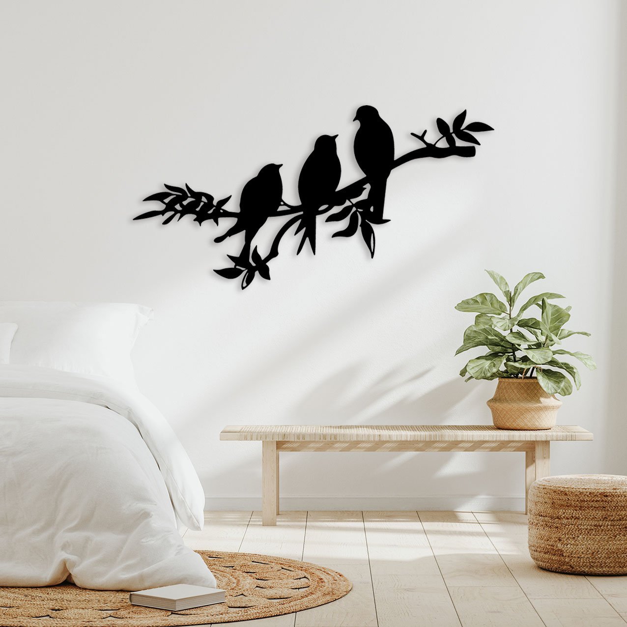 Triple Birds on a Branch_6