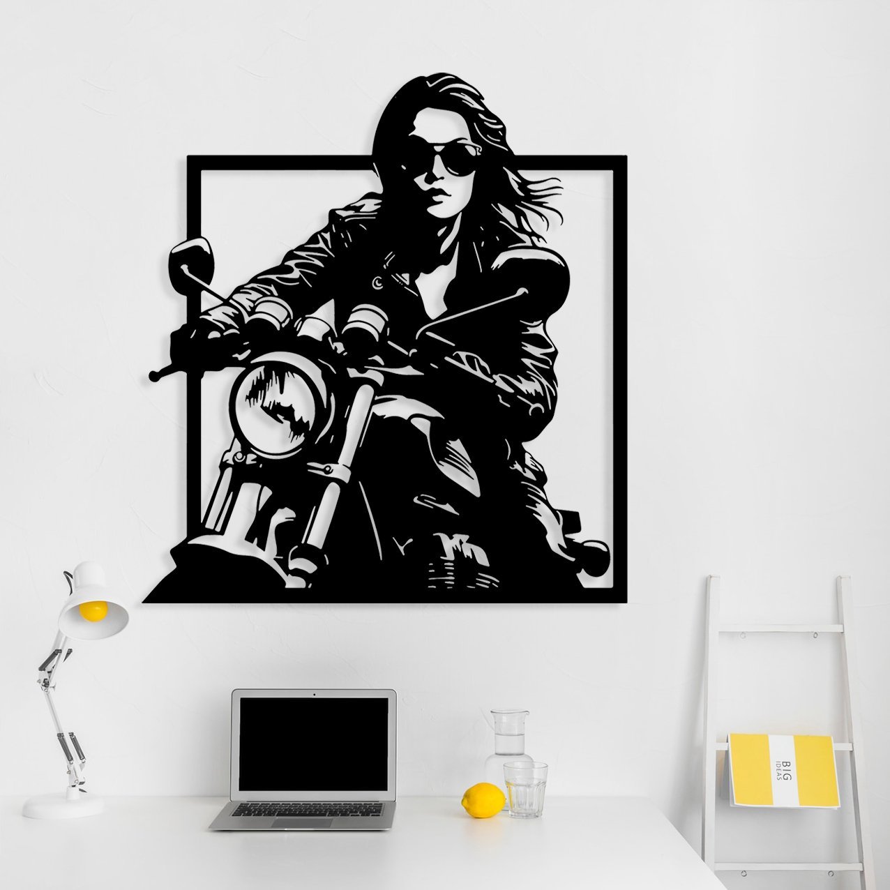 Woman Motorcycle Rider_5