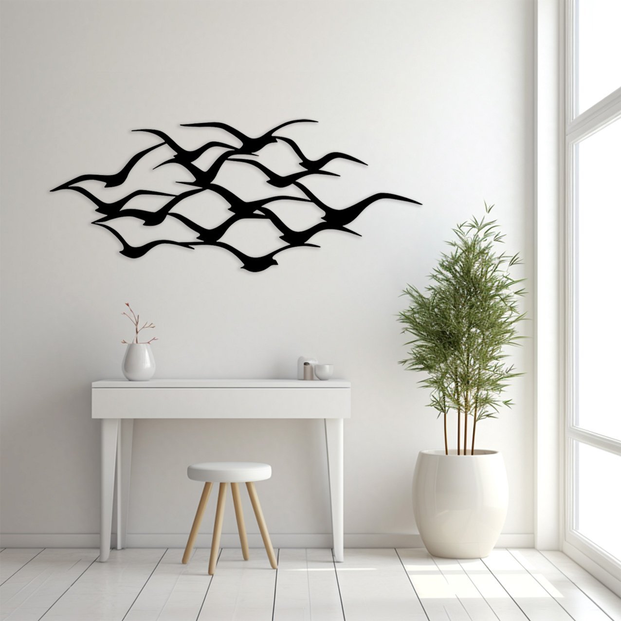 Flock of Flying Birds_1