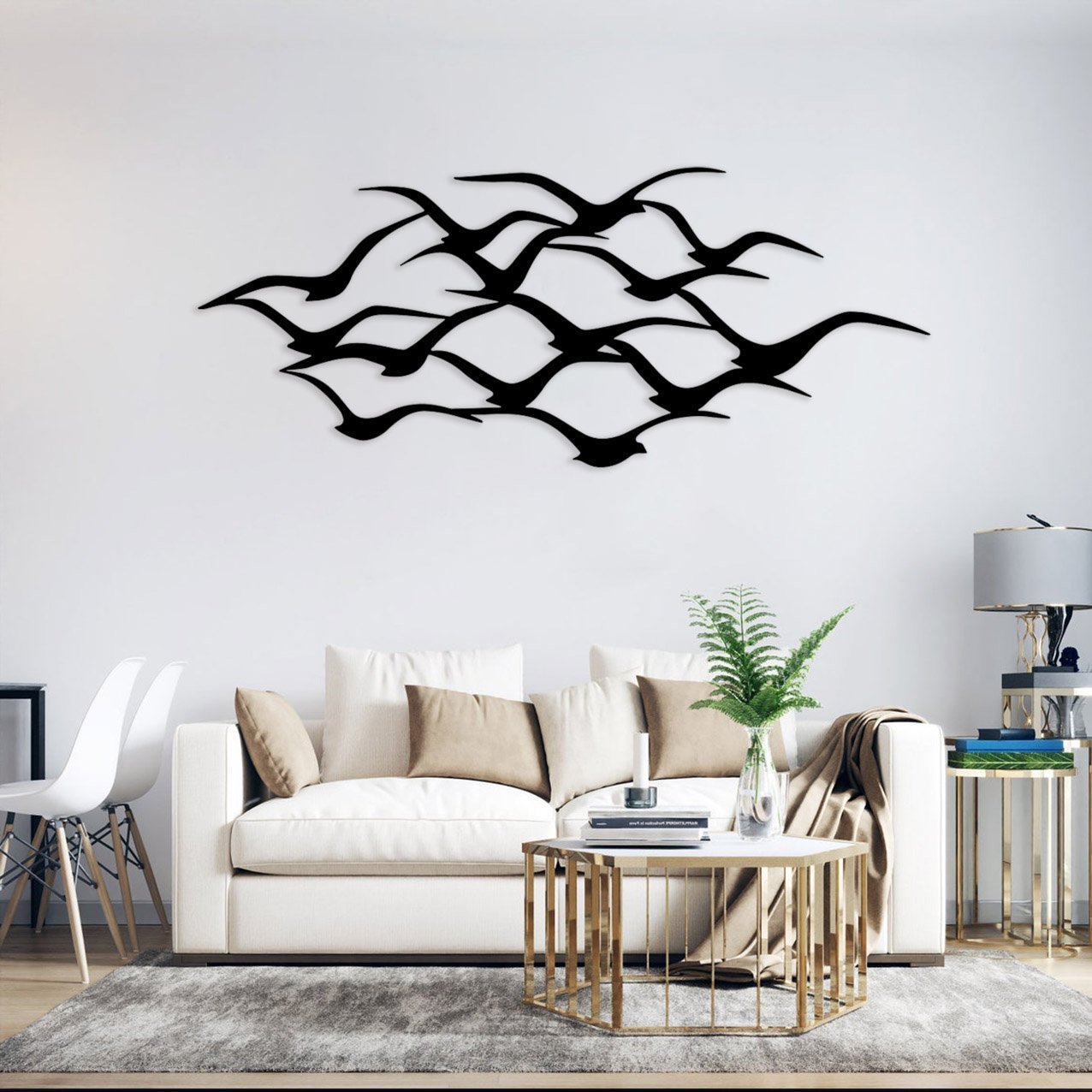 Flock of Flying Birds_4