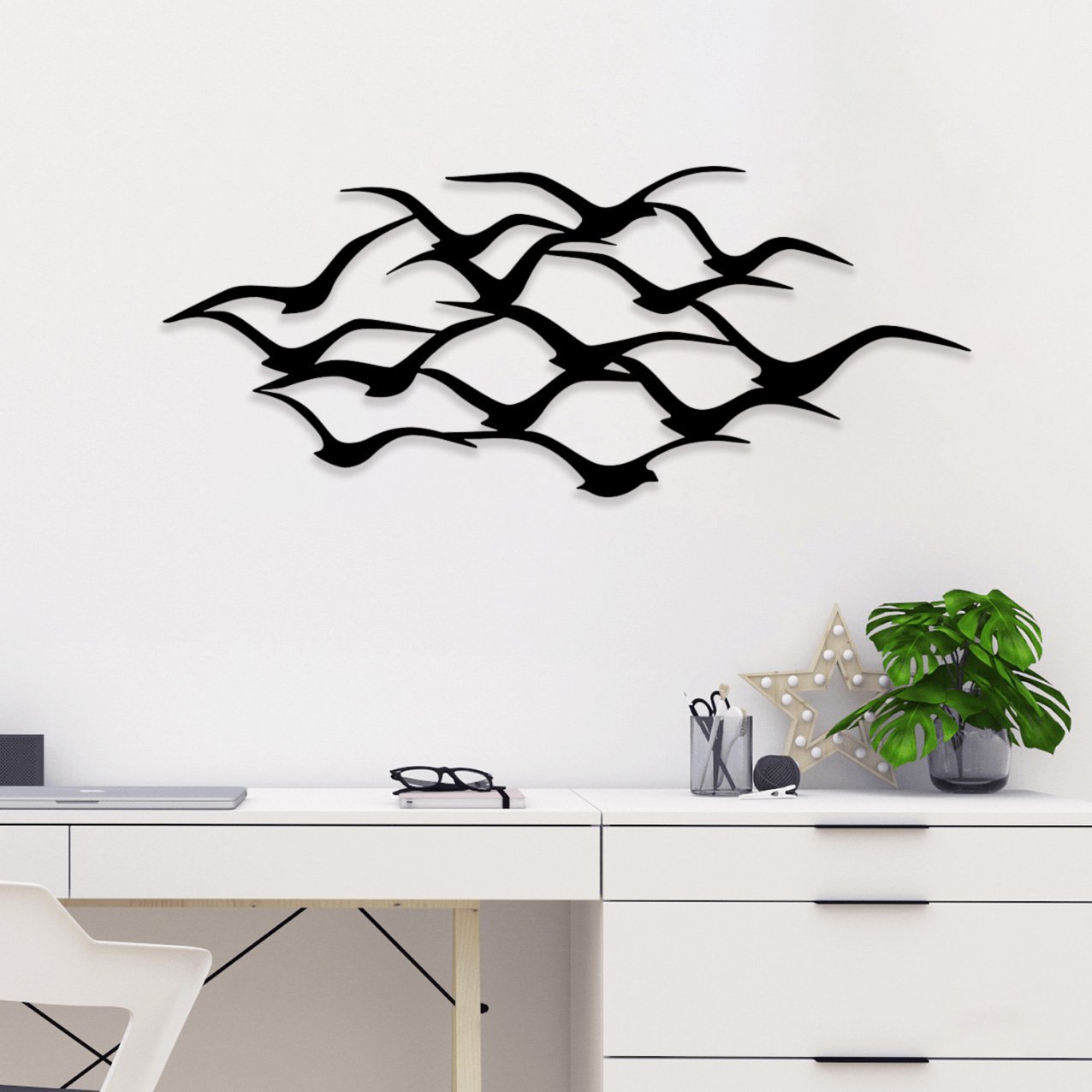 Flock of Flying Birds_5