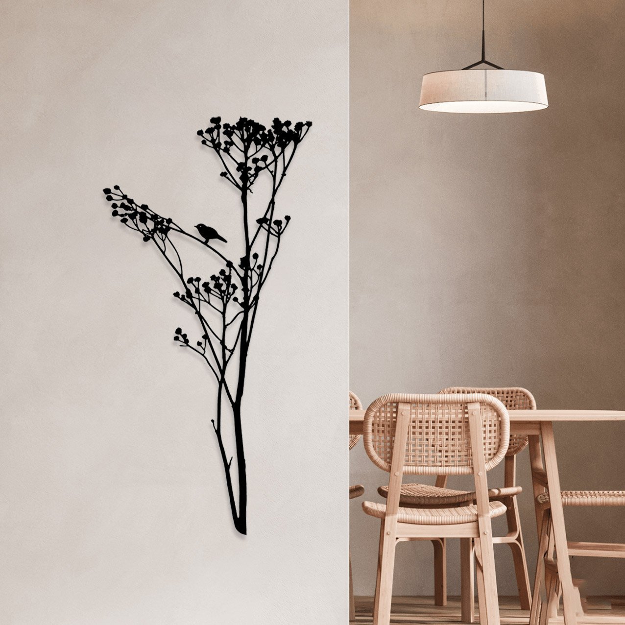 Summer Plants and a Bird_2