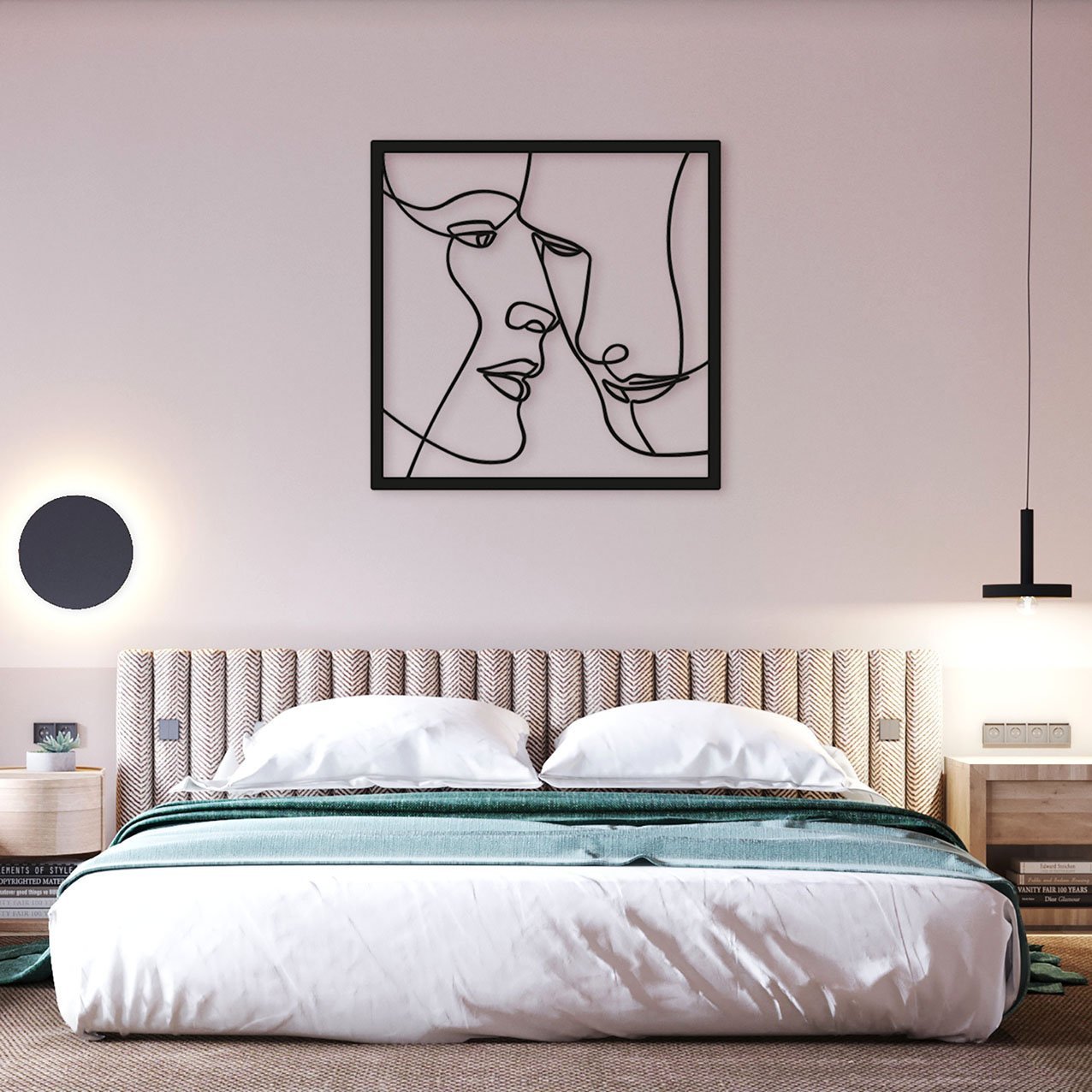 Couple Love Moment One Line_2