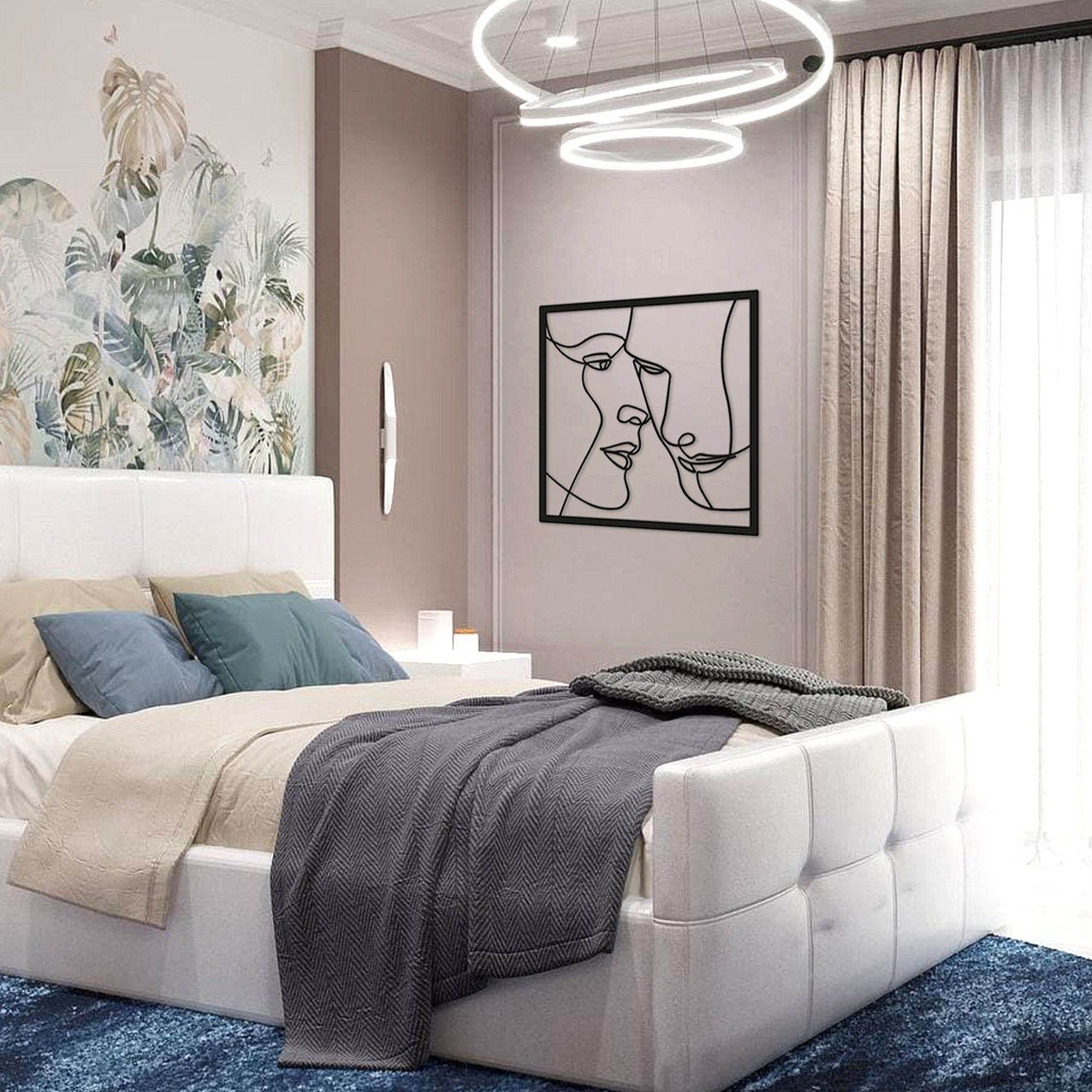 Couple Love Moment One Line_5