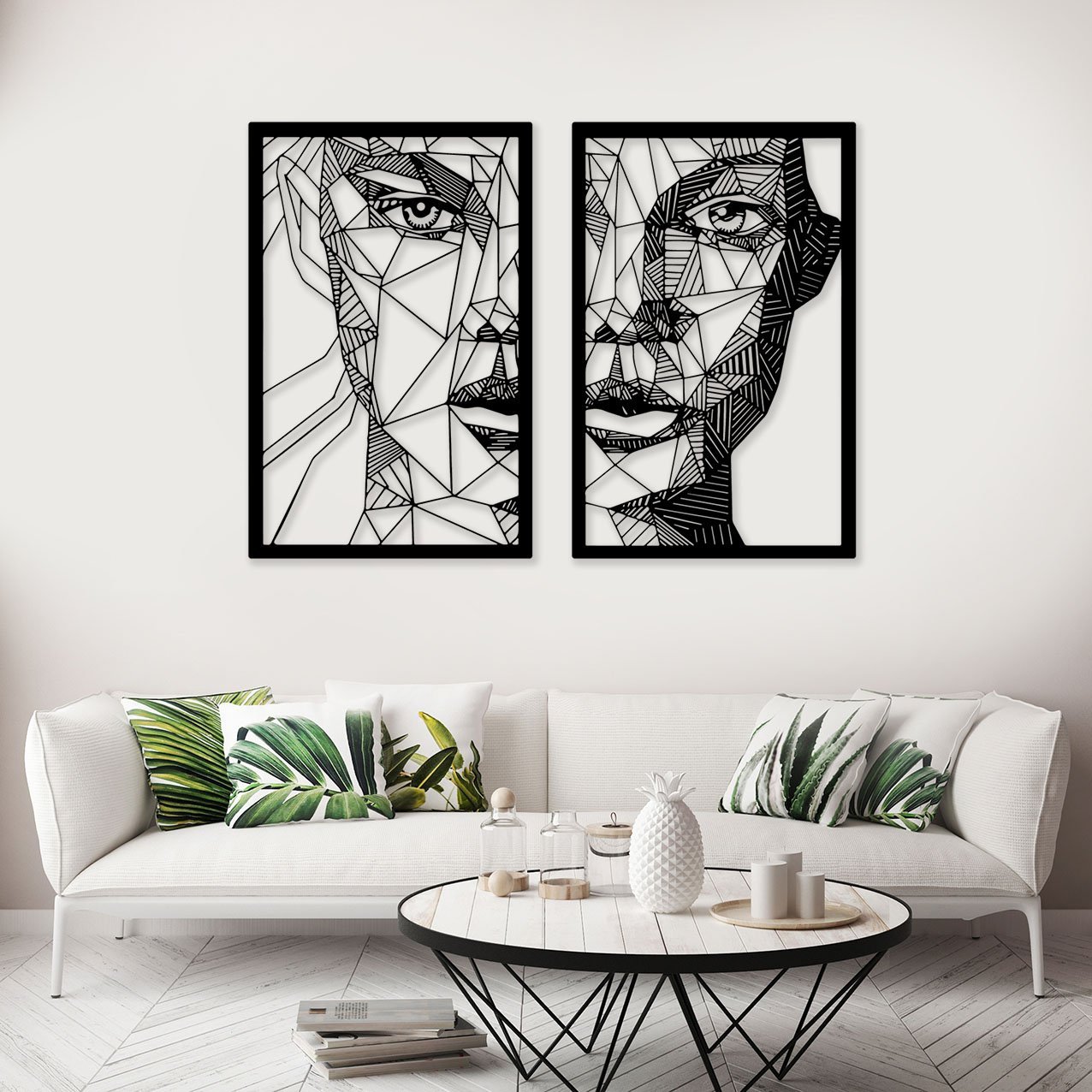 Two Geometric Faces_1