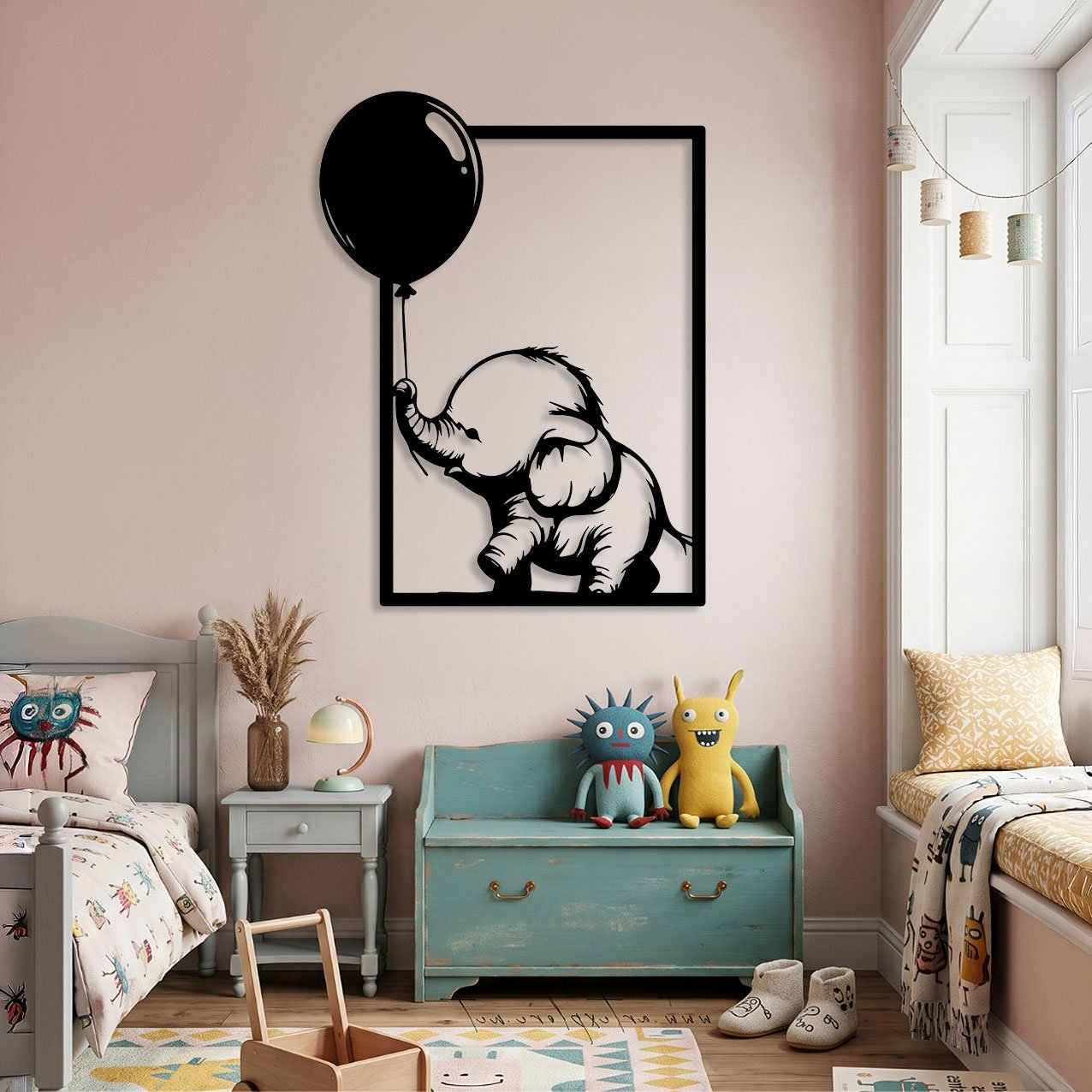 Baby Elephant with Balloon_4